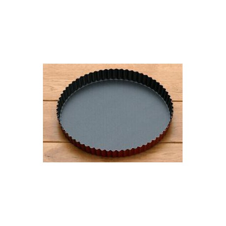 Moule à tarte en acier bleui (Cannelé)