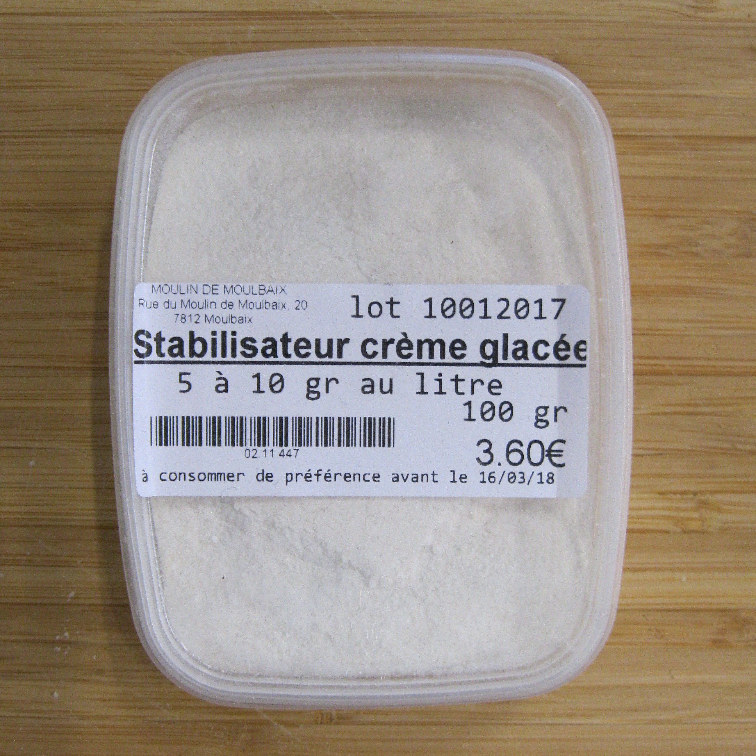 Special Ingredients Stabilisateur Et Améliorant De Crème Glacée