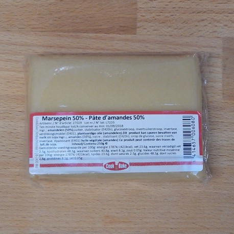 Pâte d’amande 50%