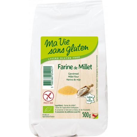 Farine de millet - 500g