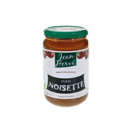 Purée de noisettes bio