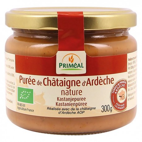 Purée de châtaigne d'Ardèche bio