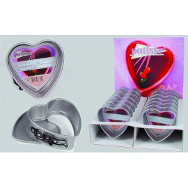 Moule à charnière coeur silver-top 12cm (6)