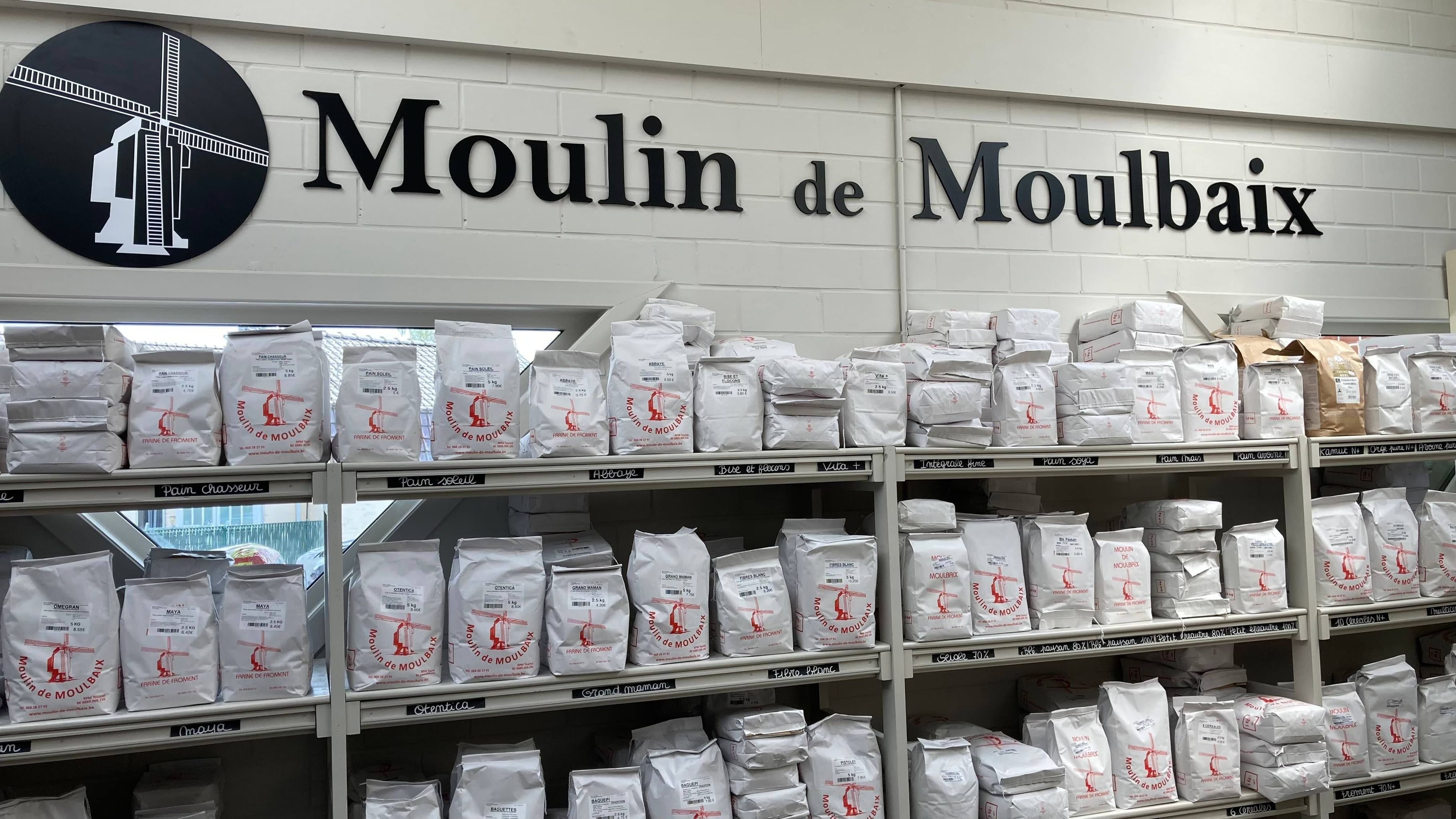 Rayon farines Moulin de Moulbaix